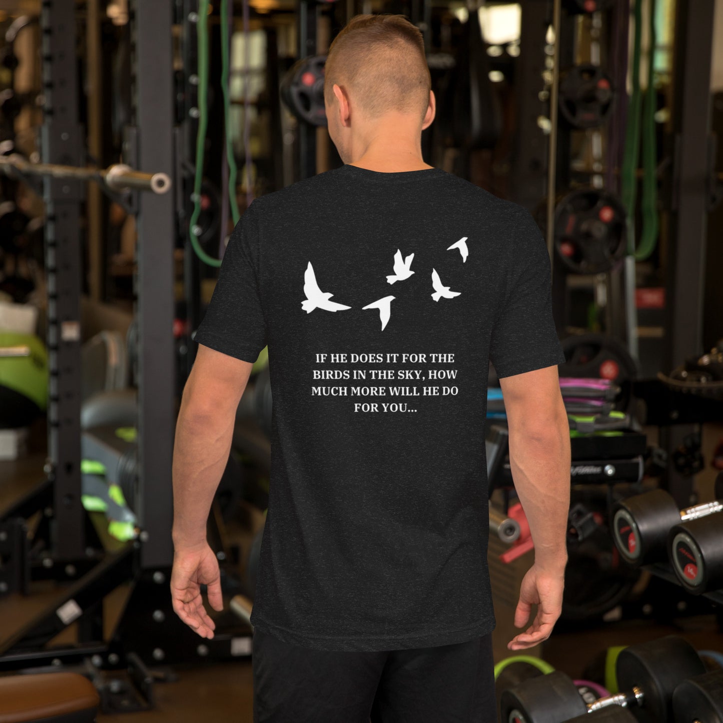 PEACE Unisex t-shirt (MATTHEW 6:25-34)