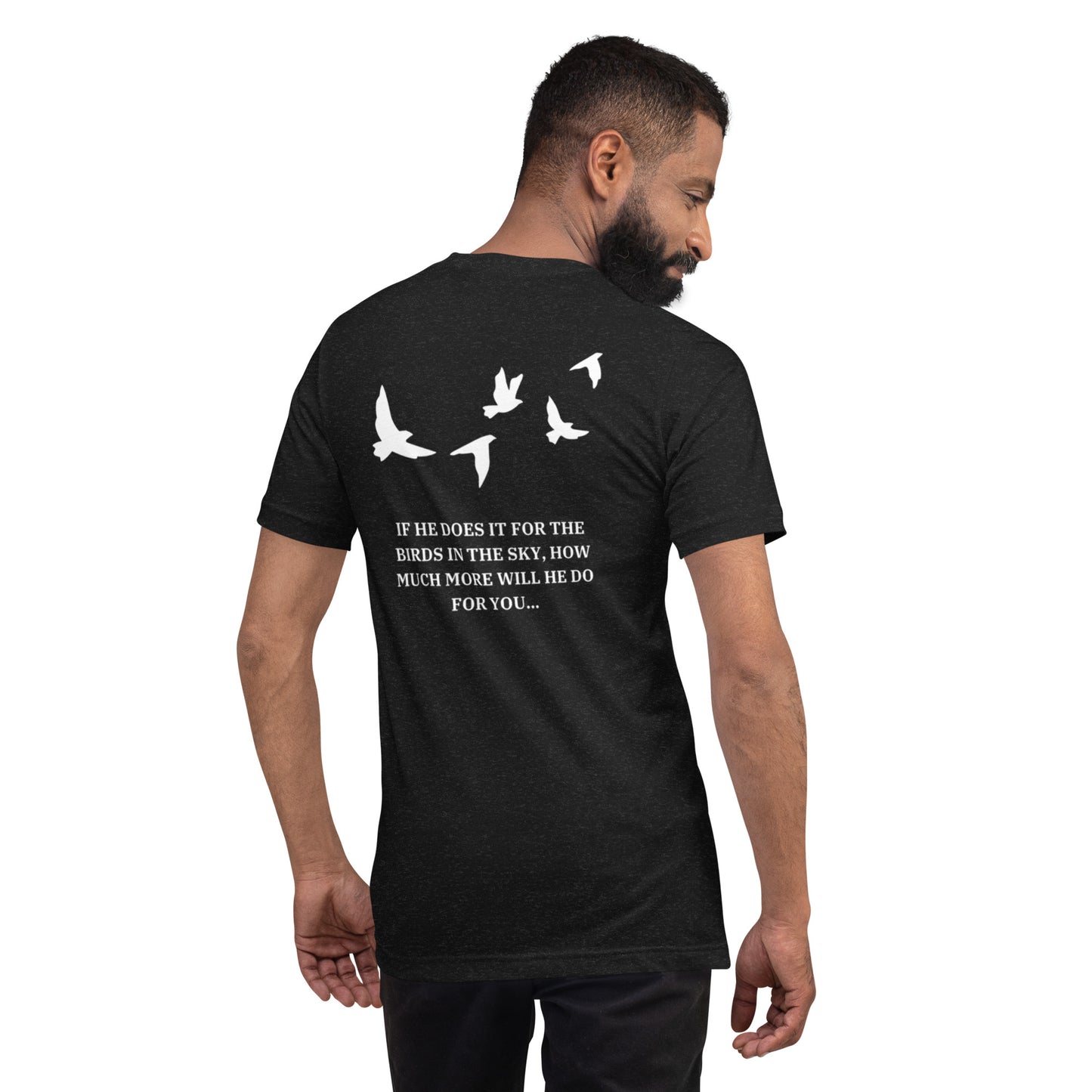 PEACE Unisex t-shirt (MATTHEW 6:25-34)