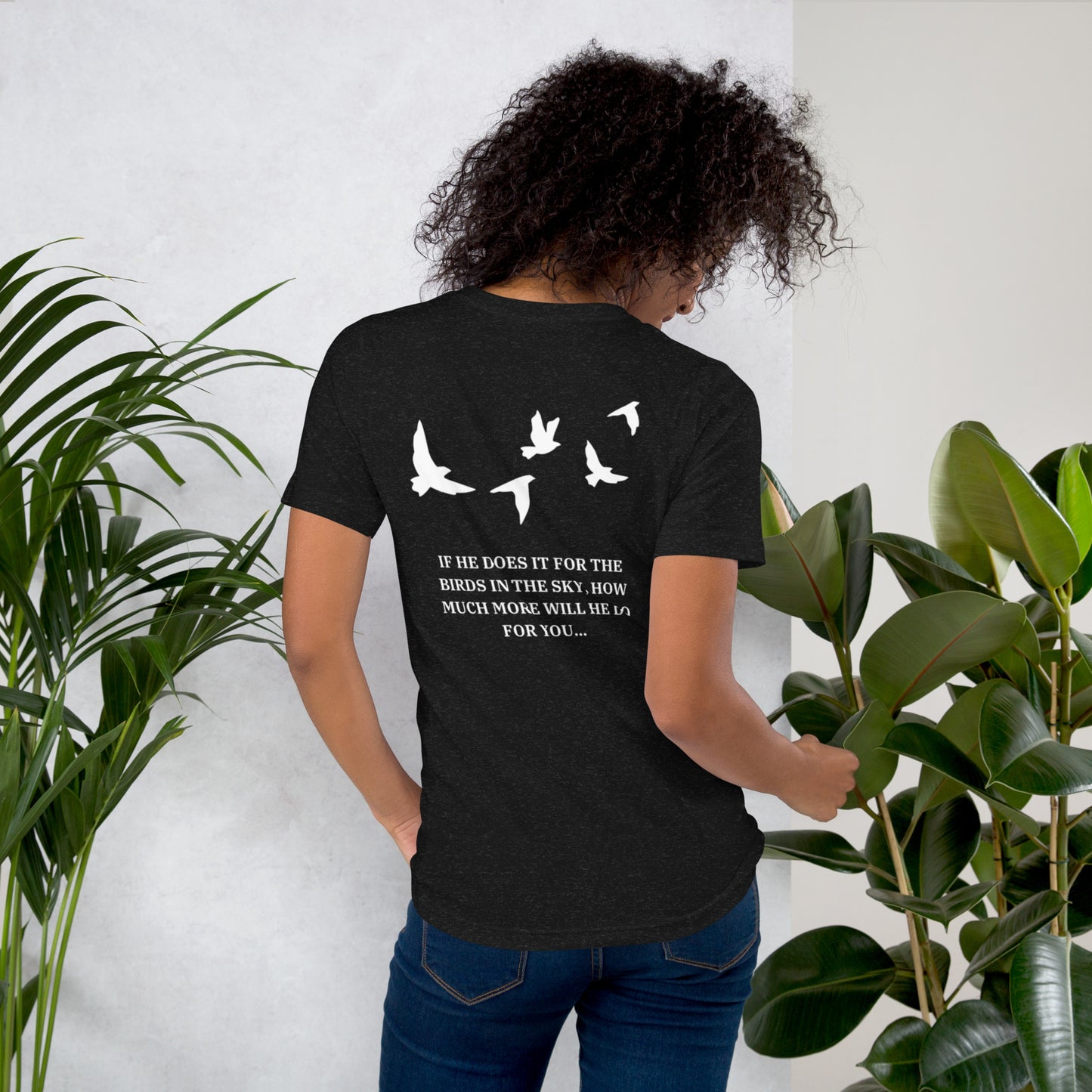 PEACE Unisex t-shirt (MATTHEW 6:25-34)
