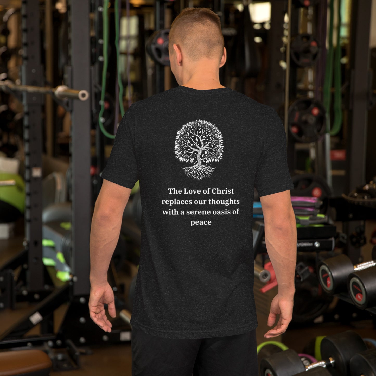PEACE Unisex t-shirt(PHILIPPIANS 4:7)