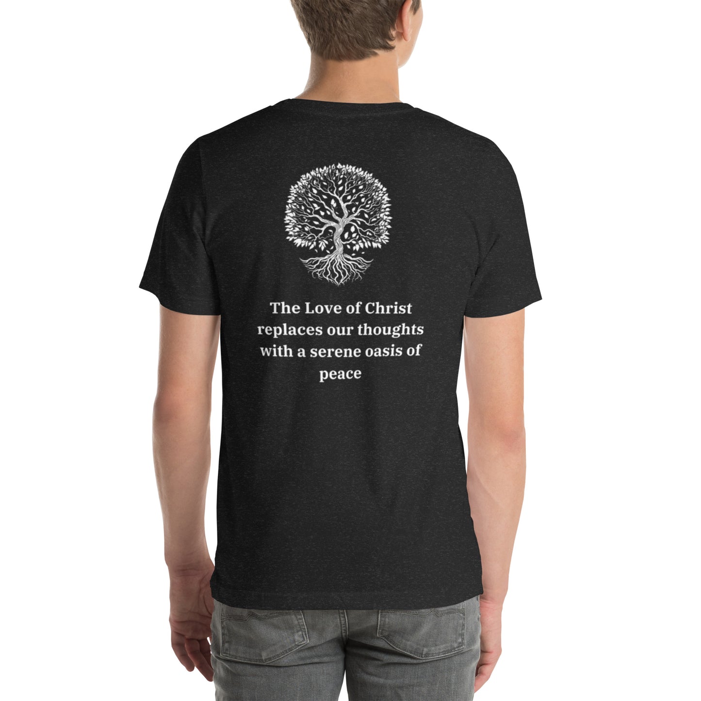 PEACE Unisex t-shirt(PHILIPPIANS 4:7)