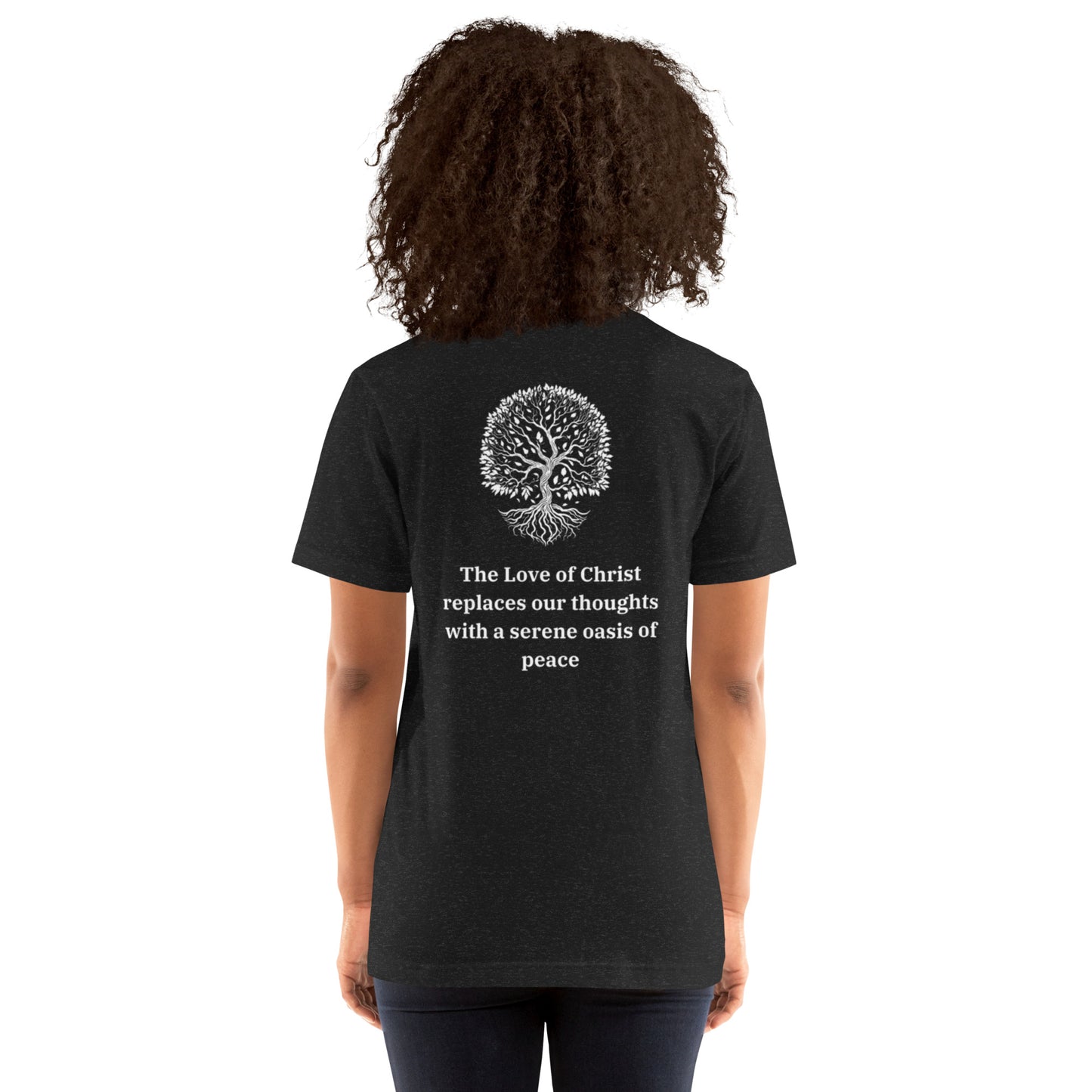 PEACE Unisex t-shirt(PHILIPPIANS 4:7)