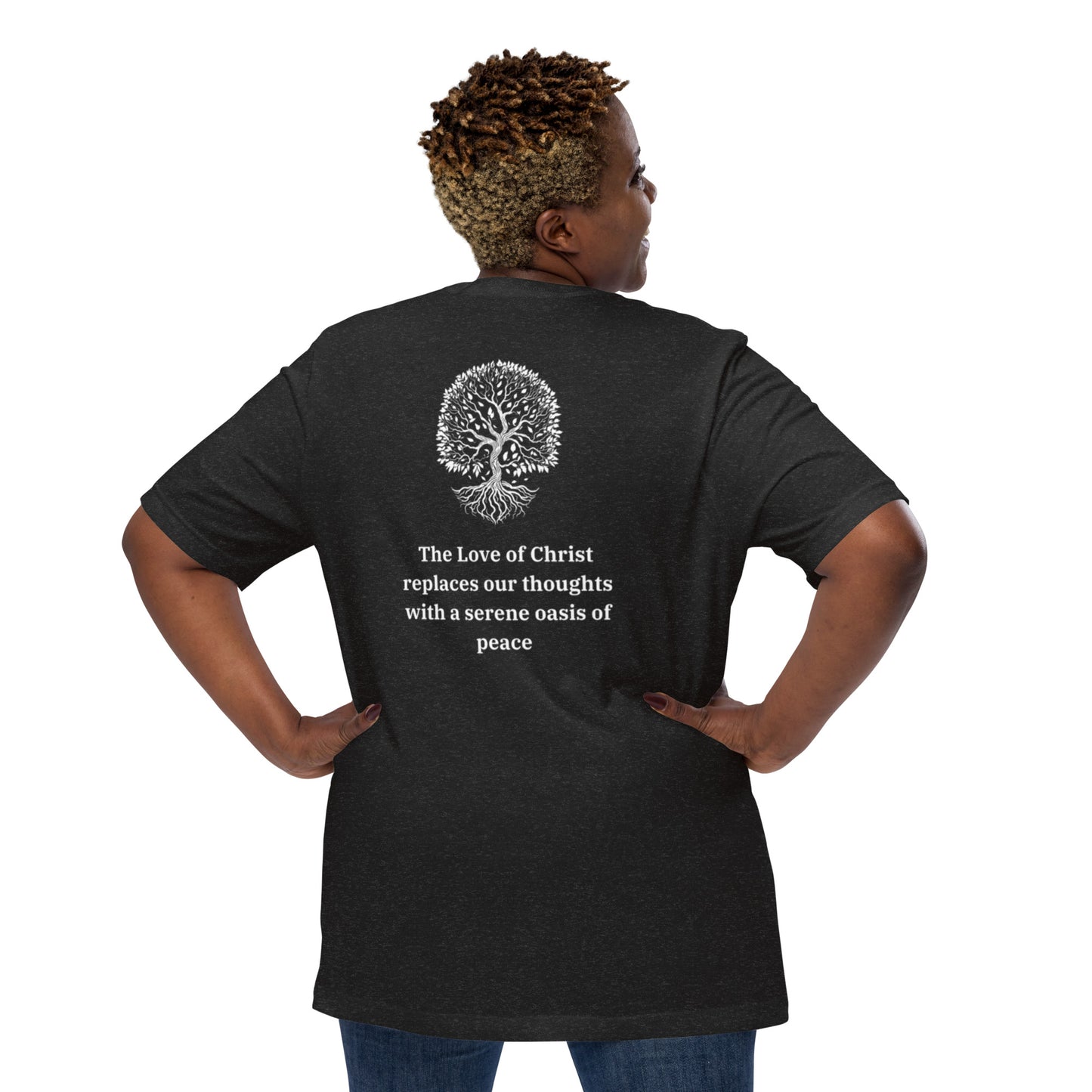 PEACE Unisex t-shirt(PHILIPPIANS 4:7)