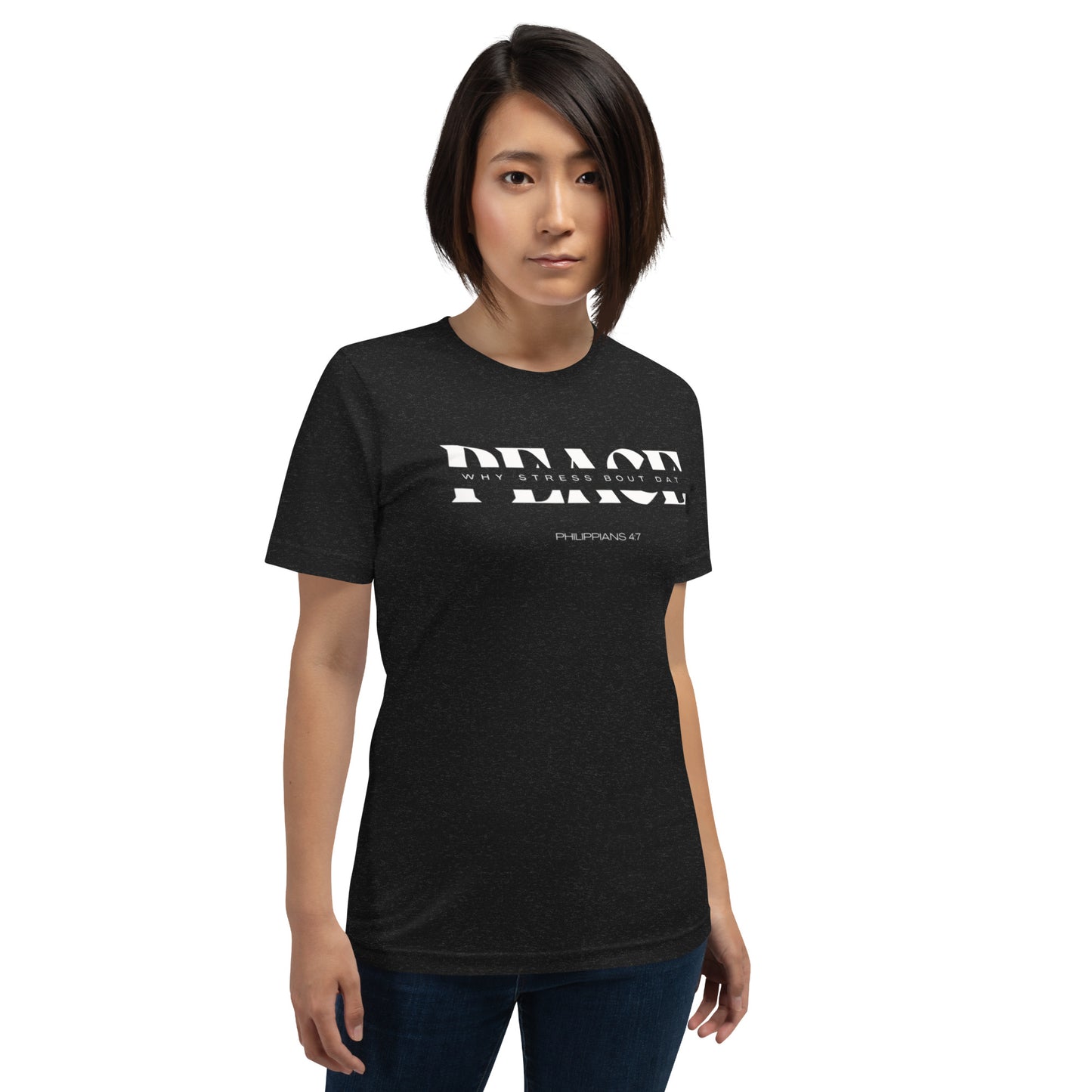 PEACE Unisex t-shirt(PHILIPPIANS 4:7)