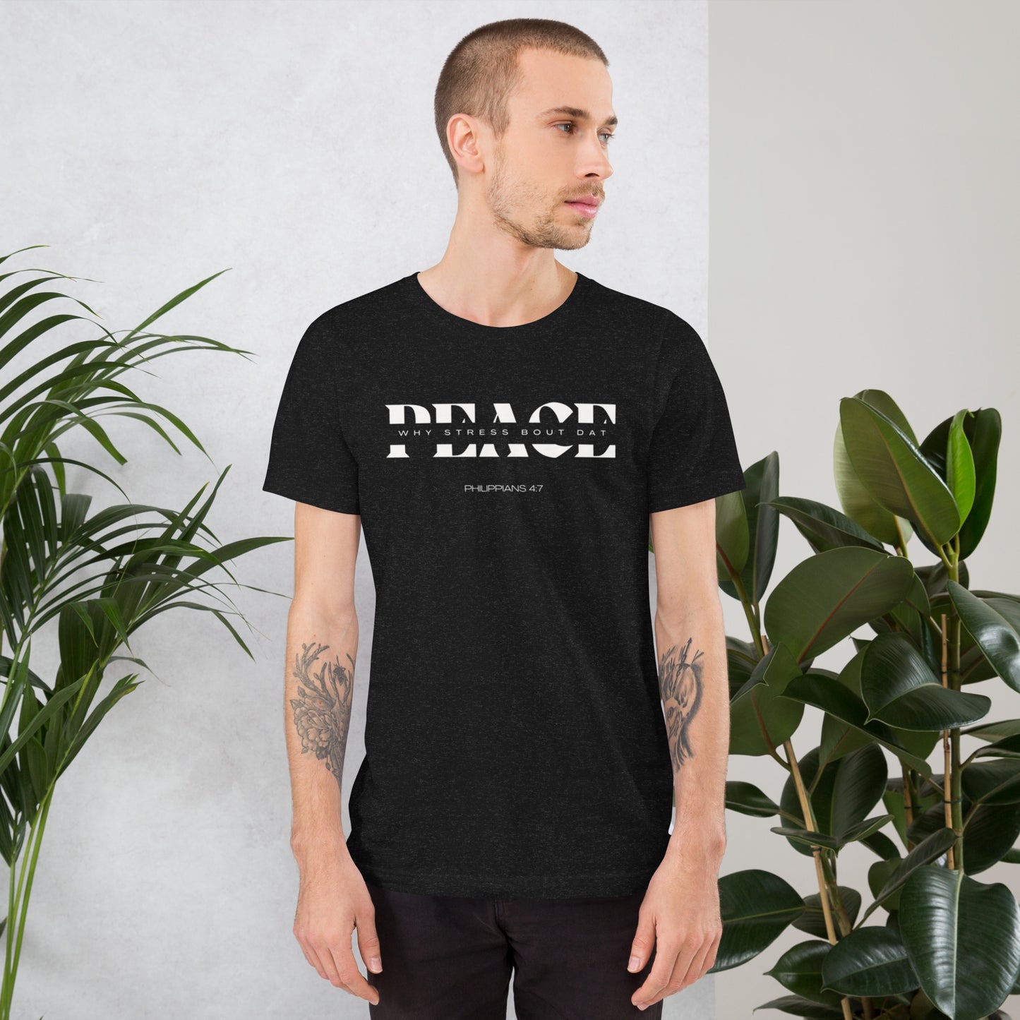 PEACE Unisex t-shirt(PHILIPPIANS 4:7)
