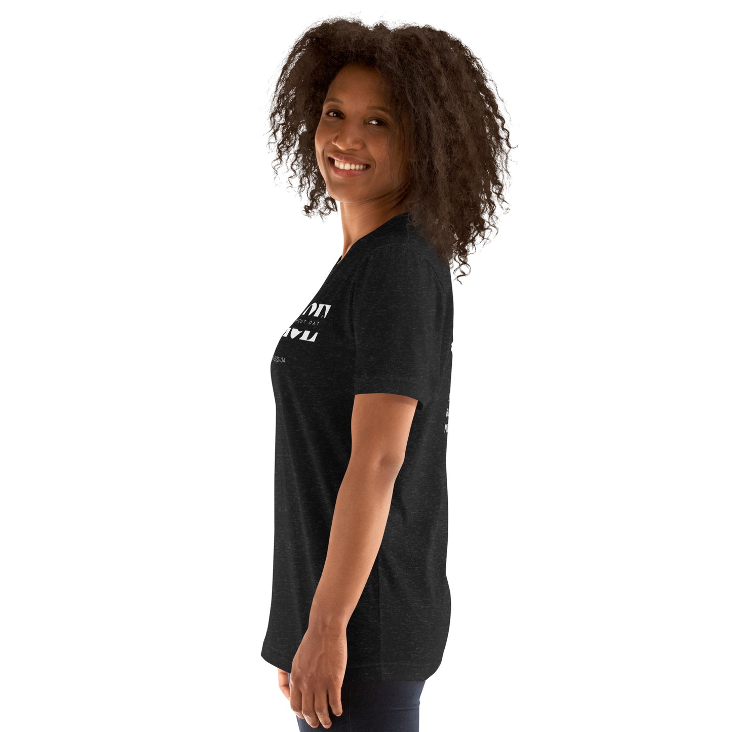 PEACE Unisex t-shirt (MATTHEW 6:25-34)