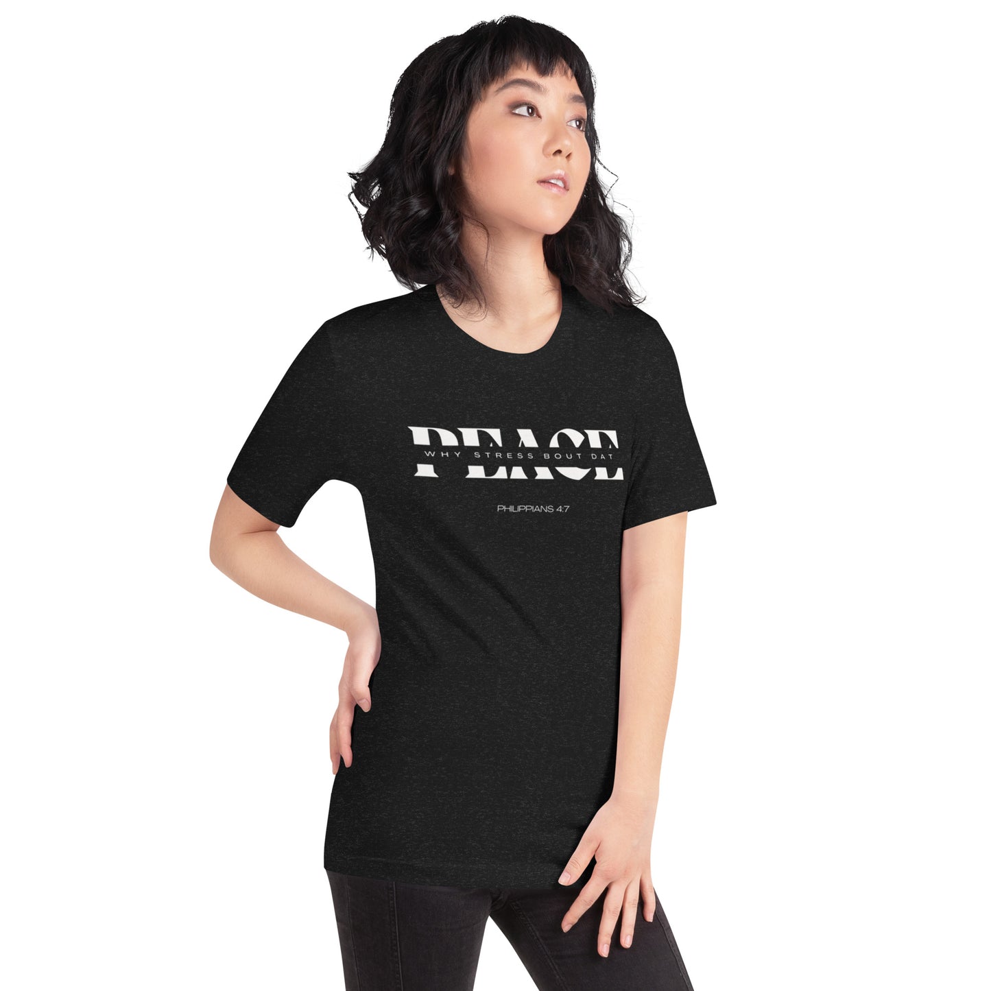 PEACE Unisex t-shirt(PHILIPPIANS 4:7)