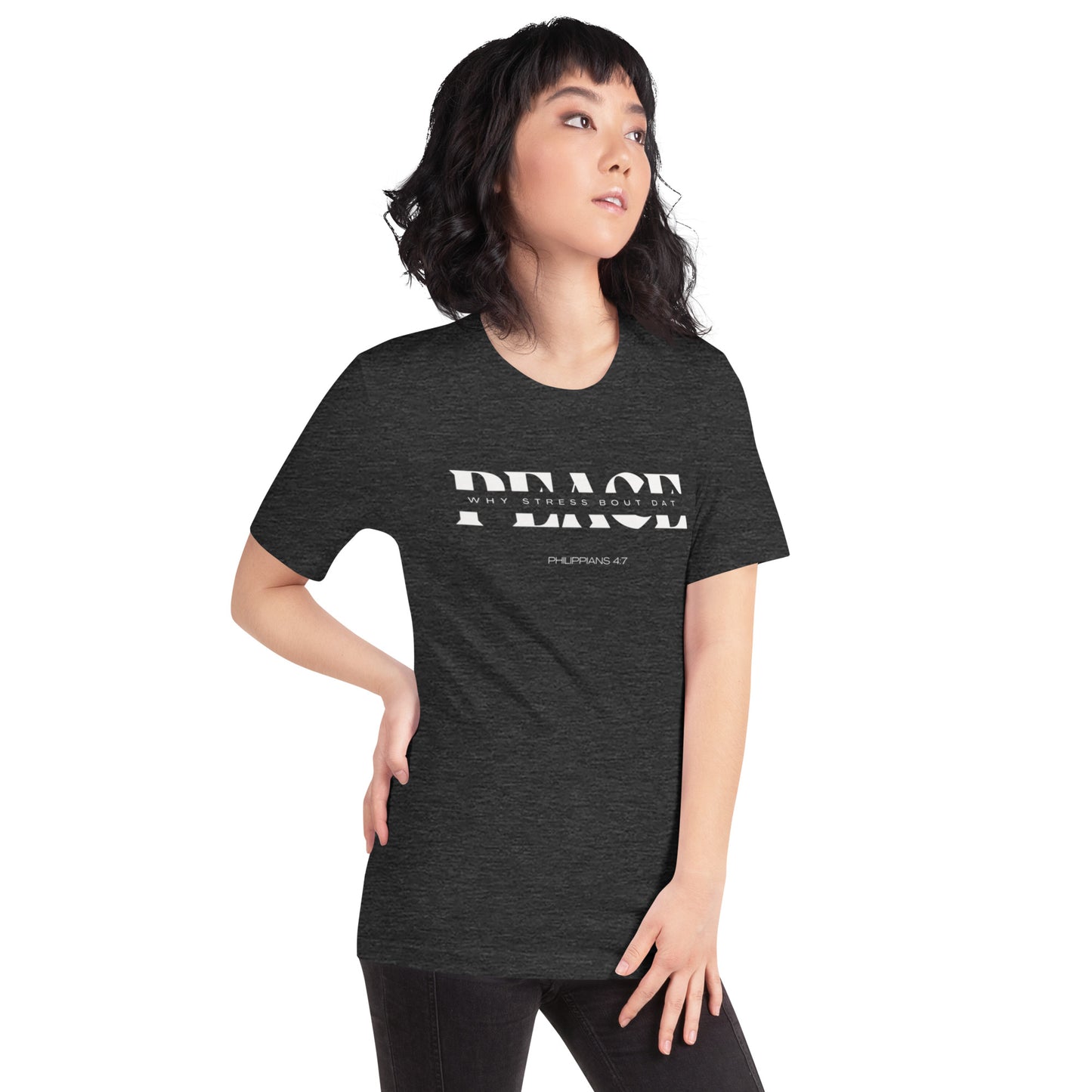 PEACE Unisex t-shirt(PHILIPPIANS 4:7)