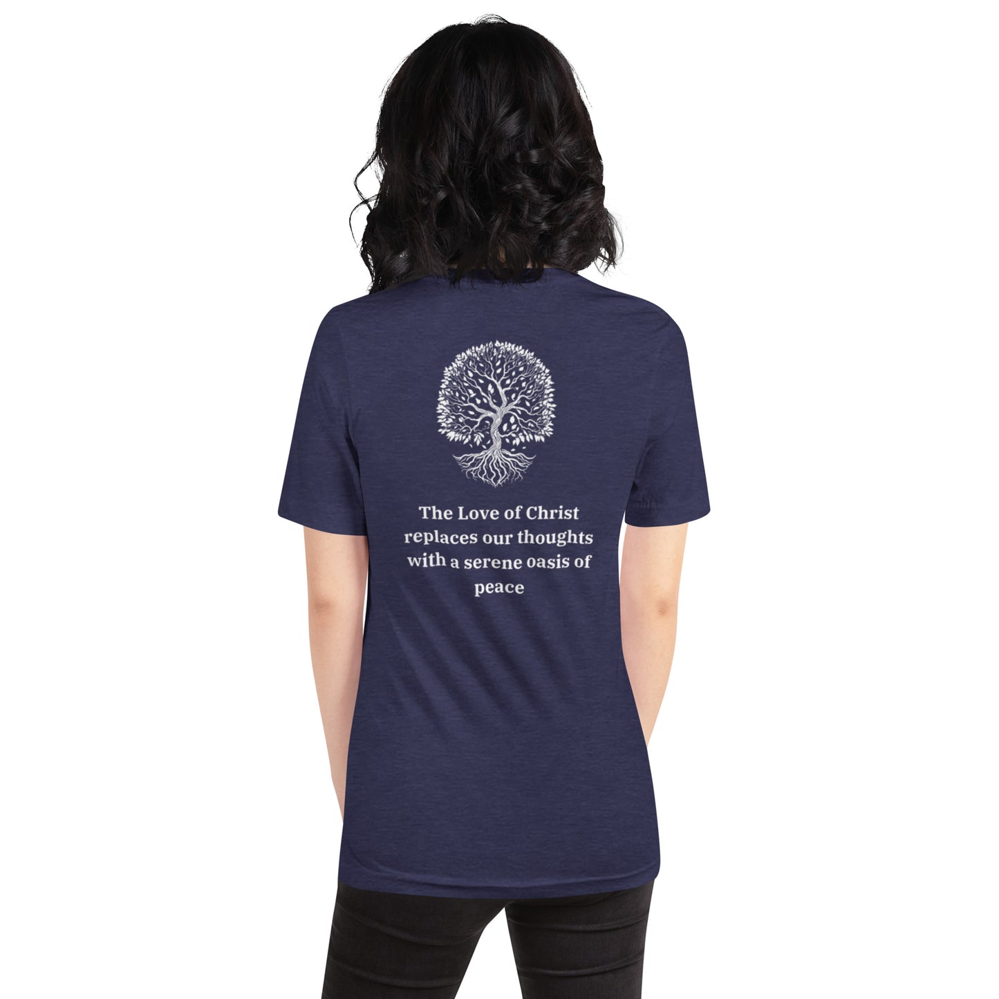 PEACE Unisex t-shirt(PHILIPPIANS 4:7)