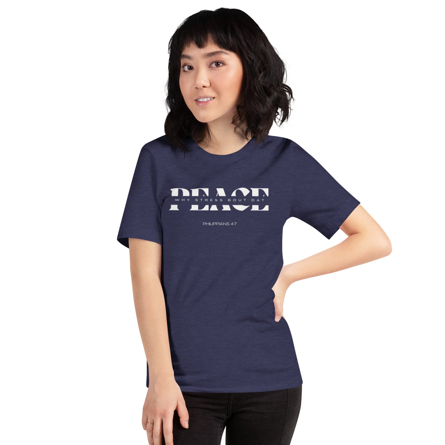 PEACE Unisex t-shirt(PHILIPPIANS 4:7)