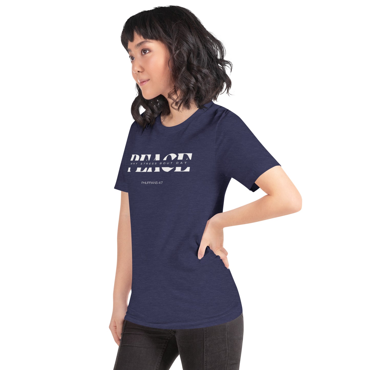 PEACE Unisex t-shirt(PHILIPPIANS 4:7)
