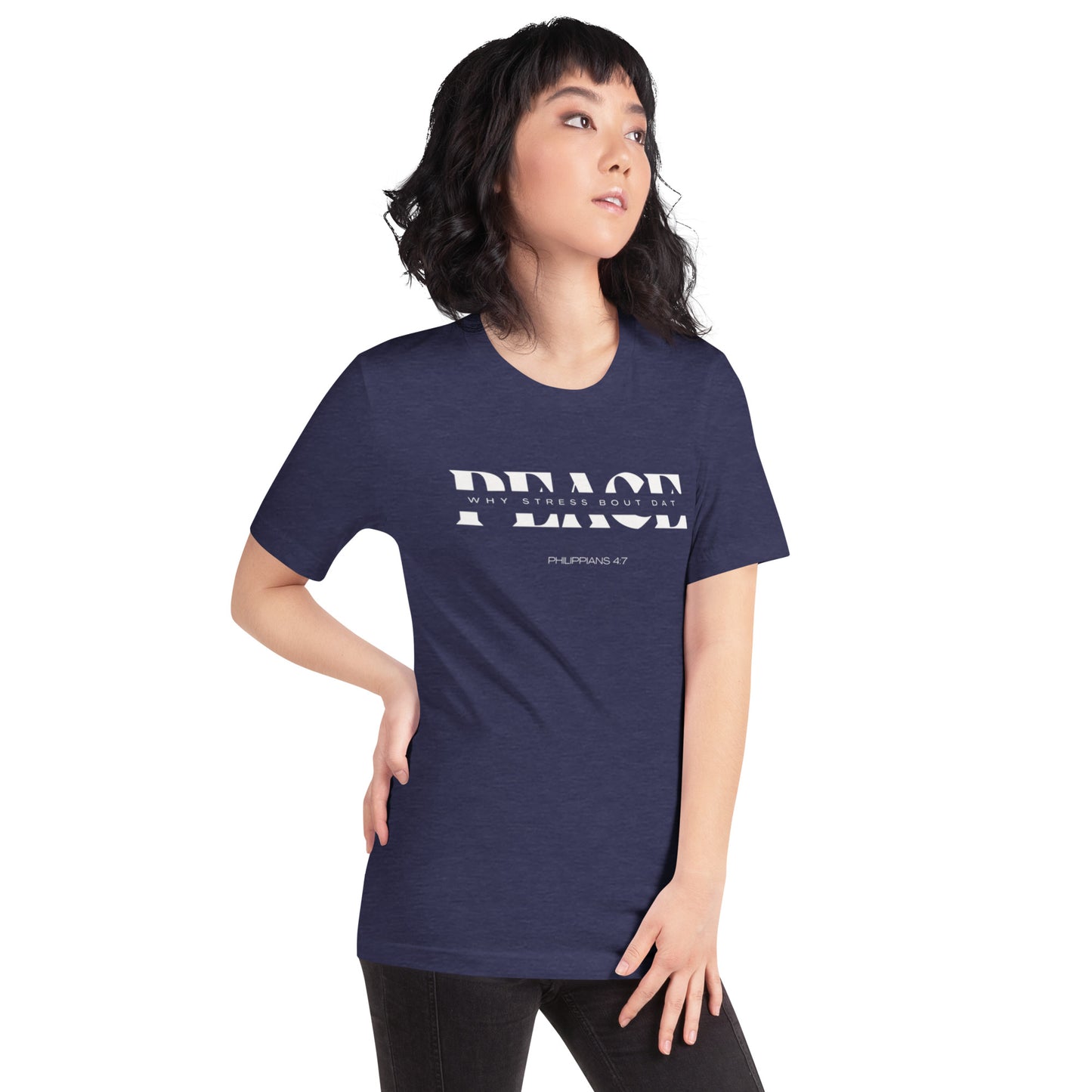 PEACE Unisex t-shirt(PHILIPPIANS 4:7)
