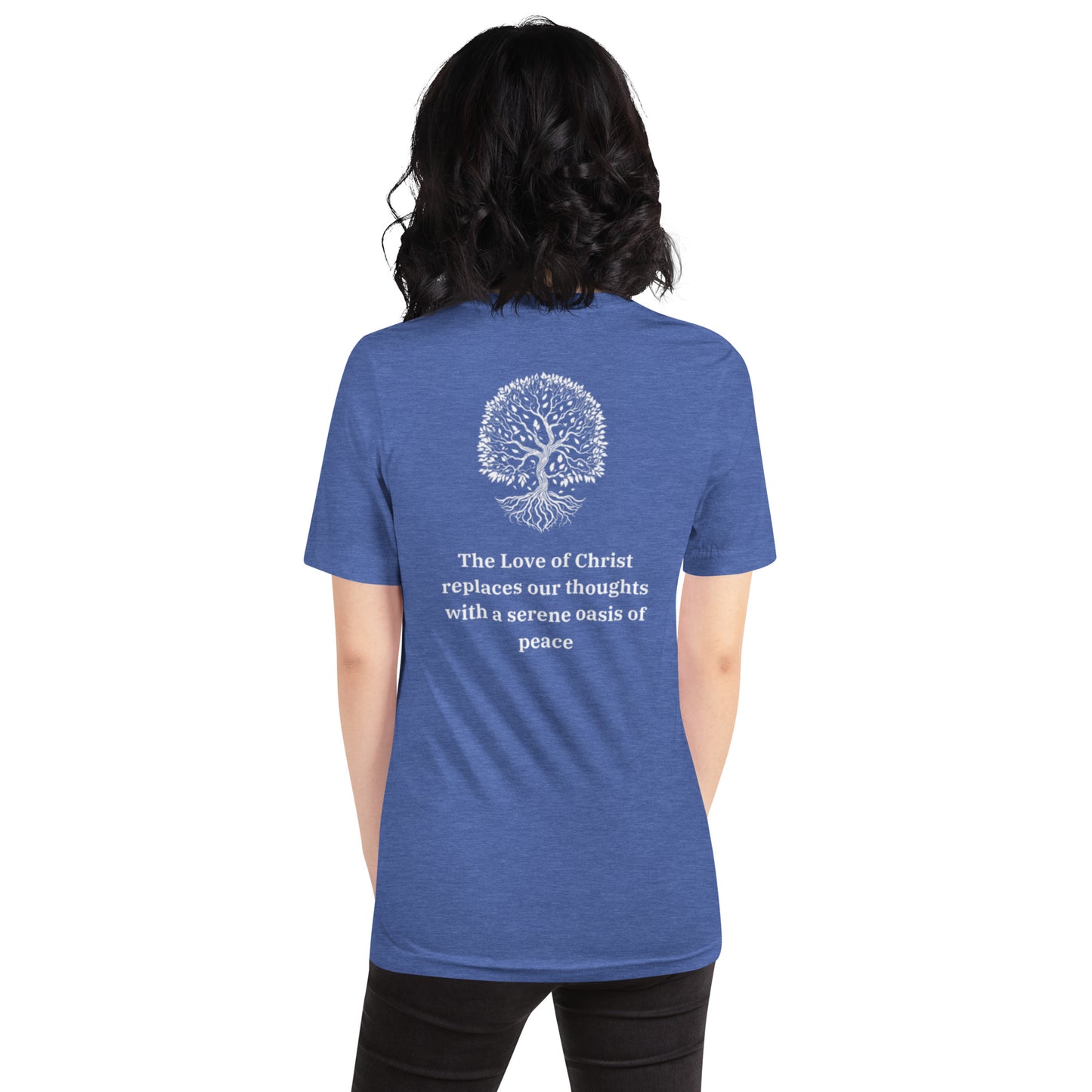 PEACE Unisex t-shirt(PHILIPPIANS 4:7)