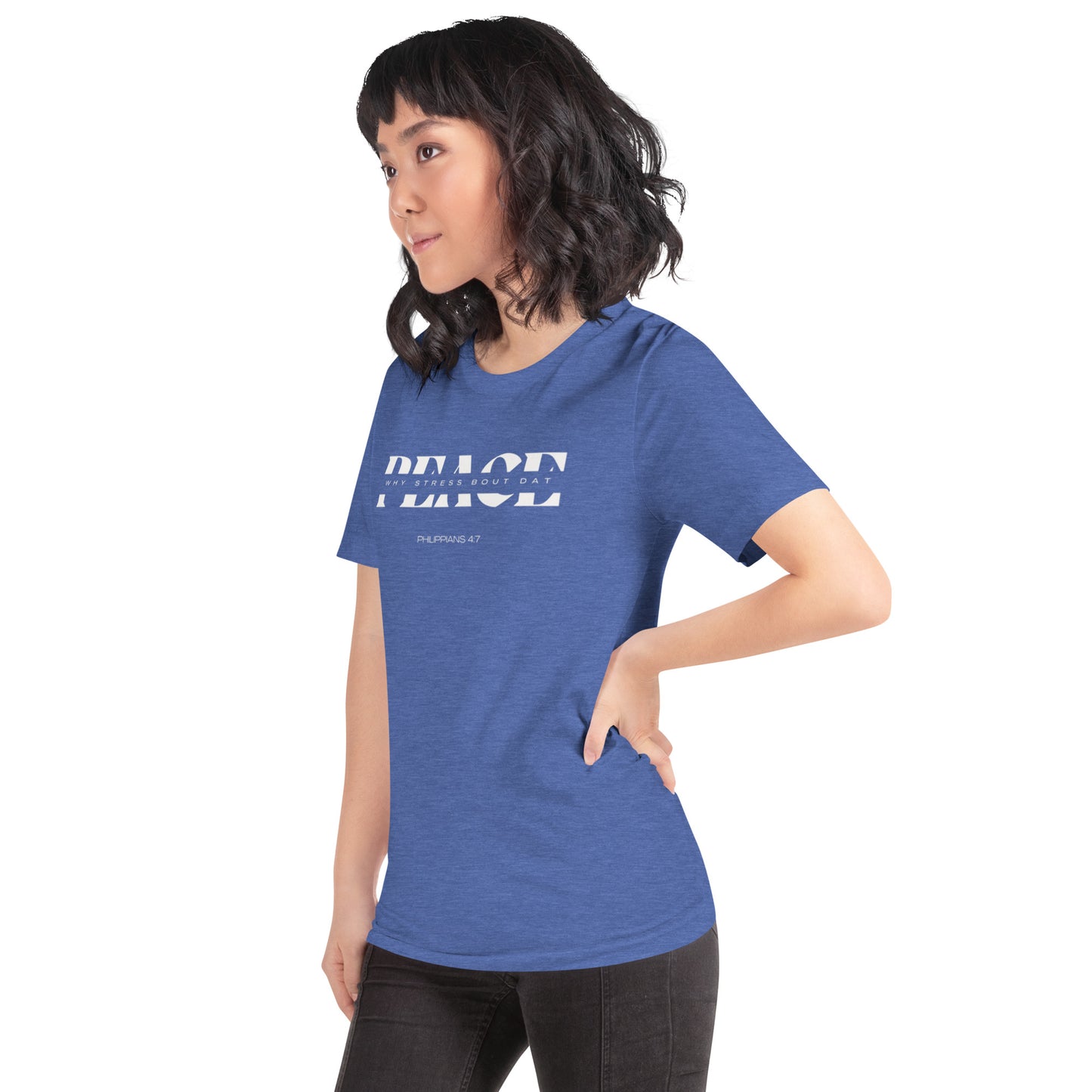PEACE Unisex t-shirt(PHILIPPIANS 4:7)