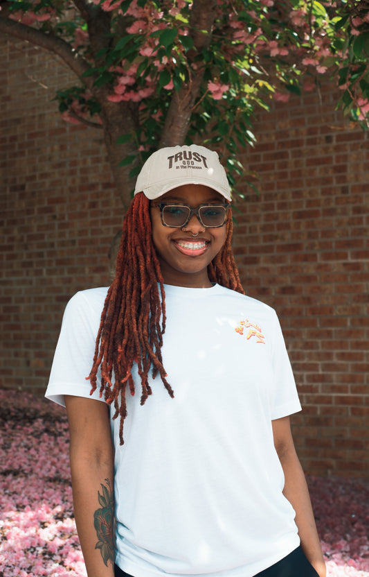 No Stress Zone Tee (1 Peter 5:7)