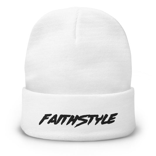 Embroidered Beanie