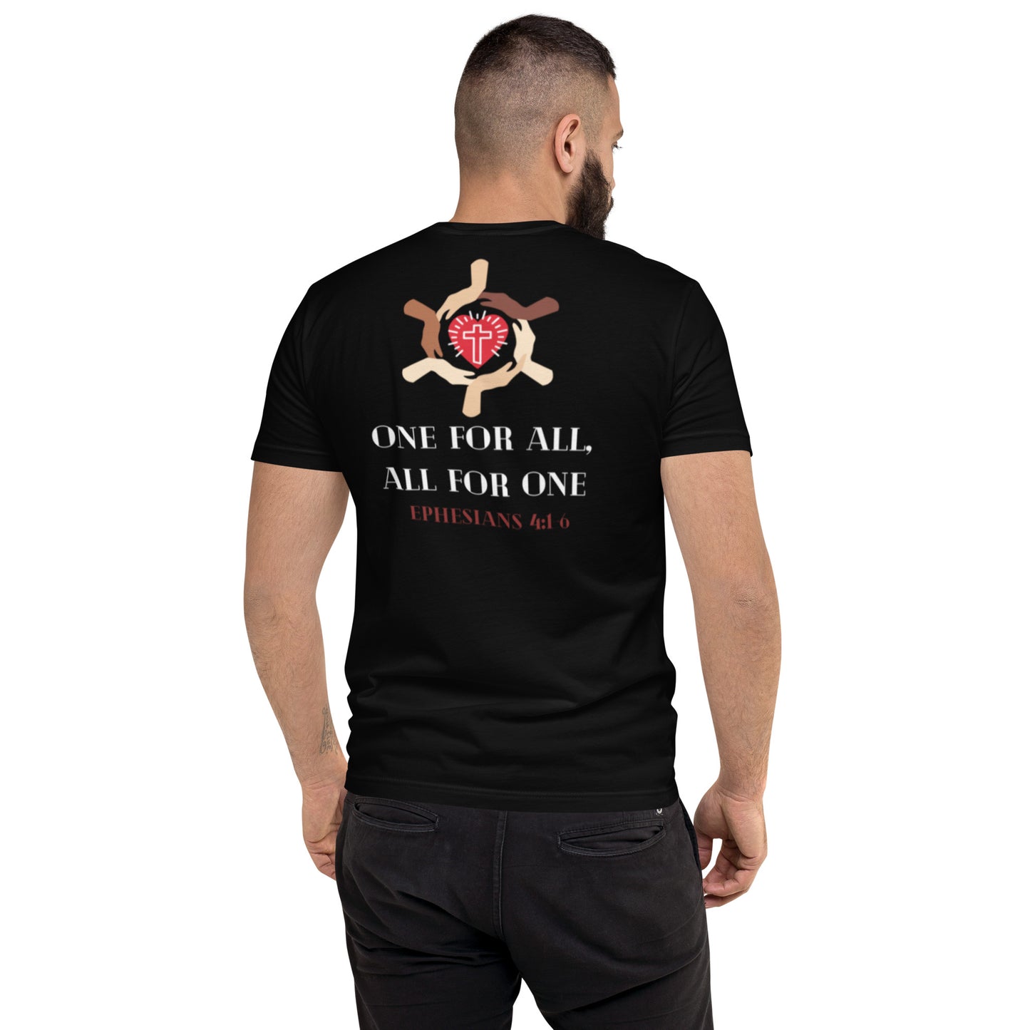 Mens Fitted (United) Short Sleeve T-shirt