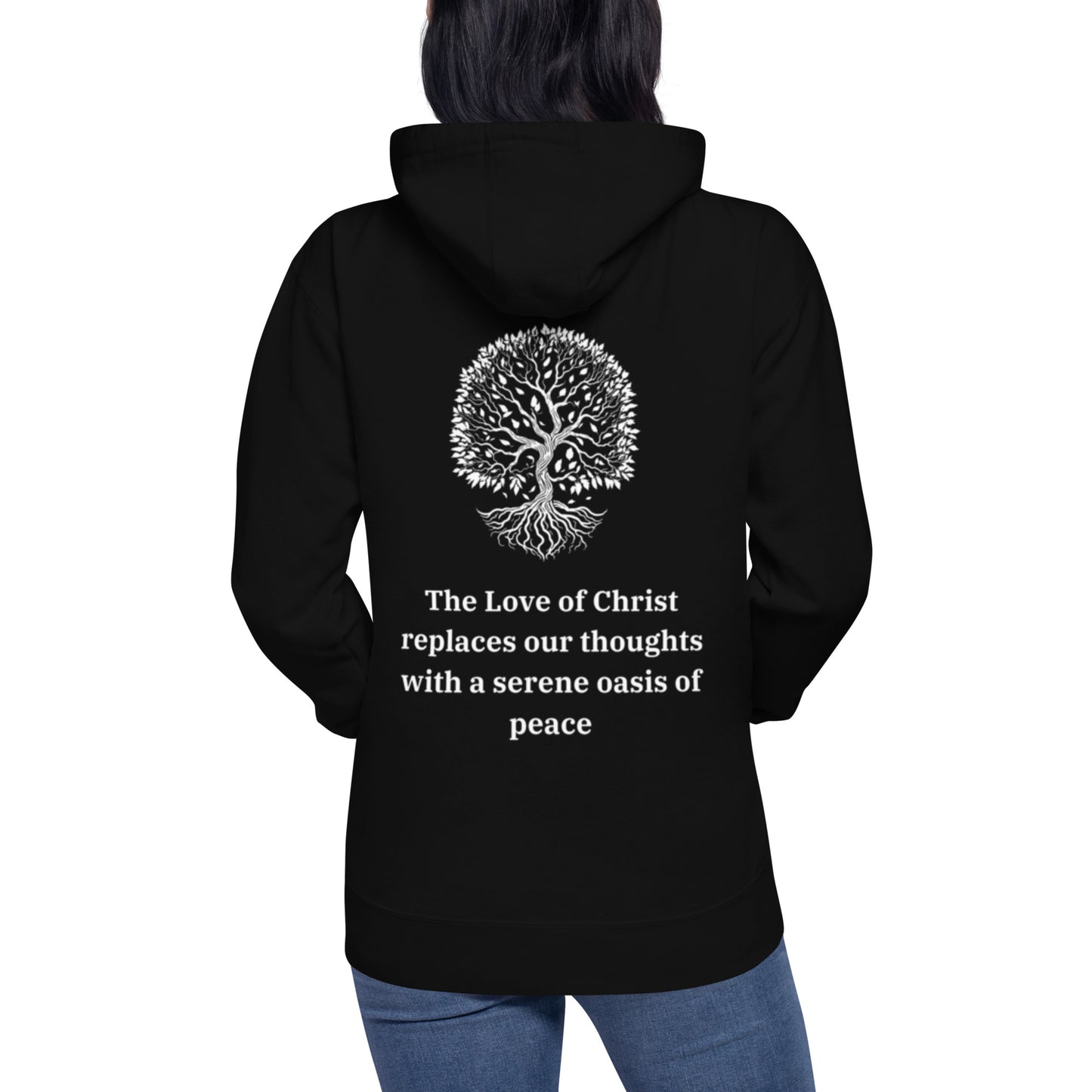 Peace Unisex Hoodie(Philippians 4:7)- Cotton Heritage