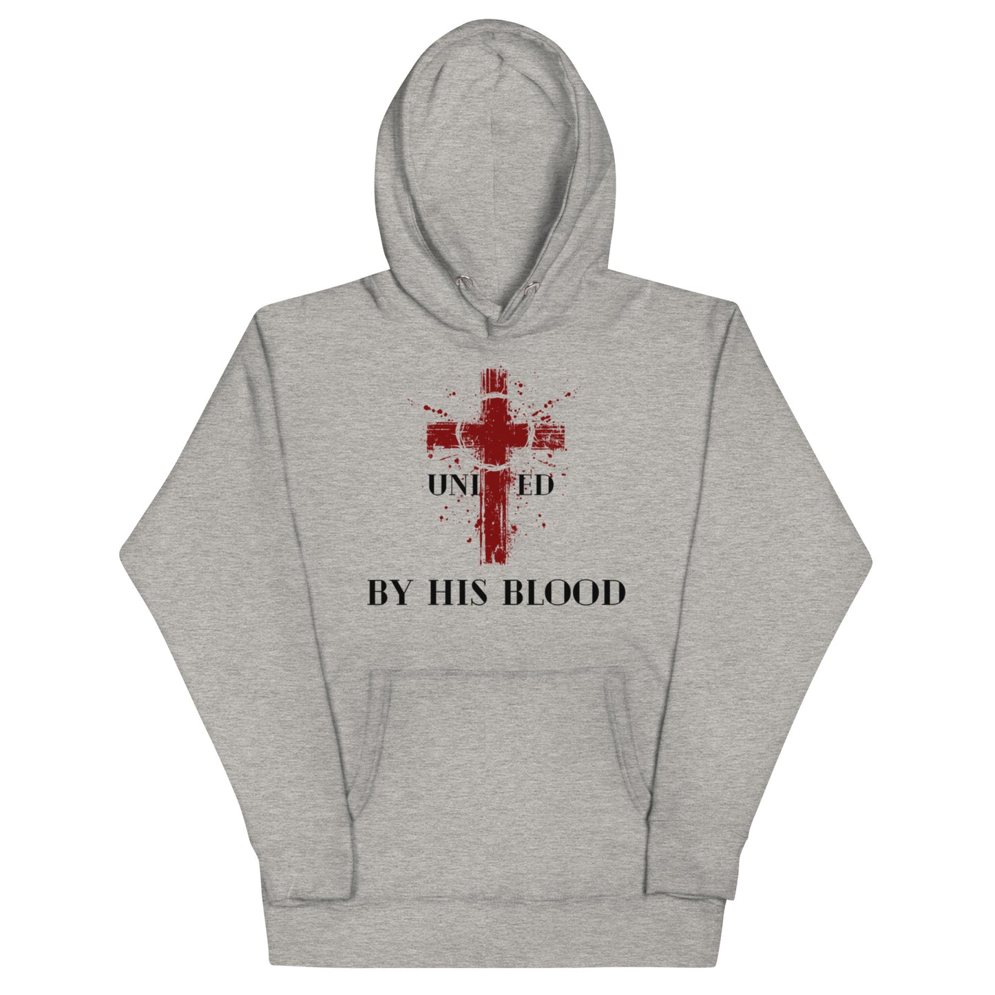 Unisex Hoodie- Untied By Blood (Cotton Heritage)