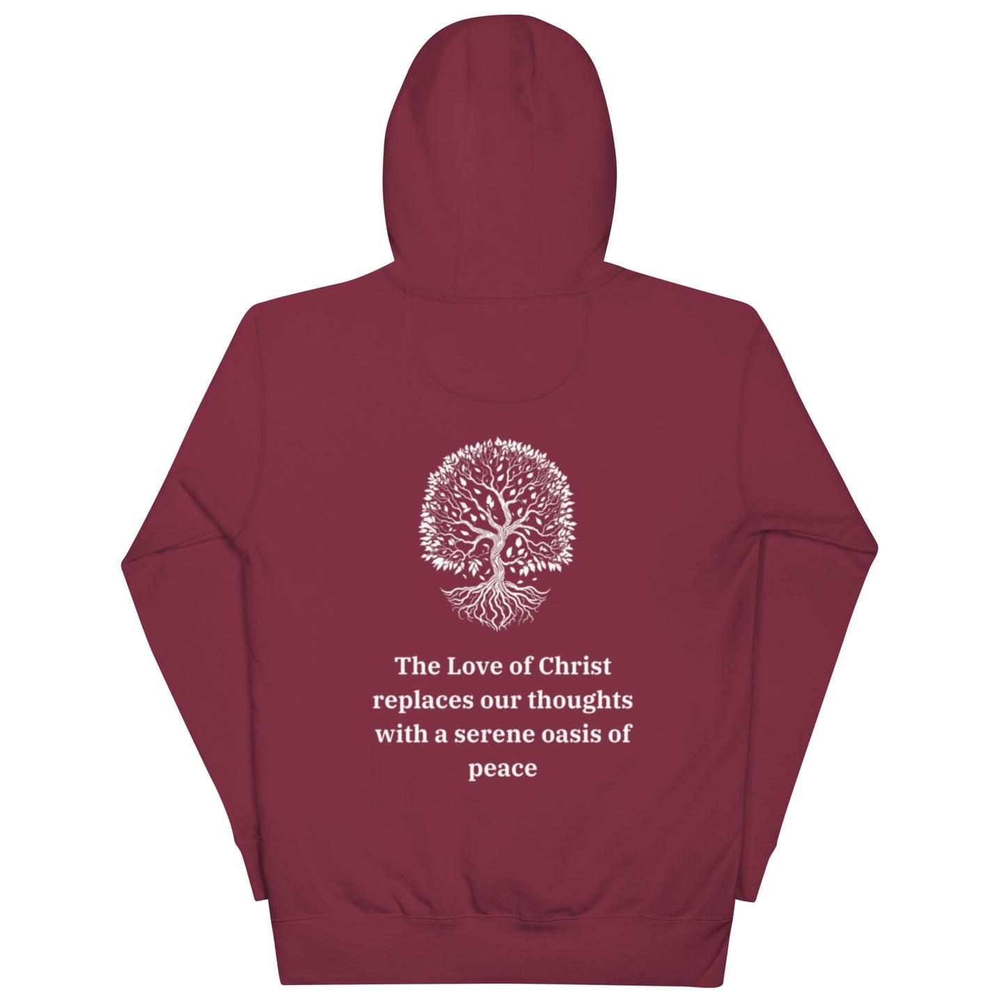 Peace Unisex Hoodie(Philippians 4:7)- Cotton Heritage