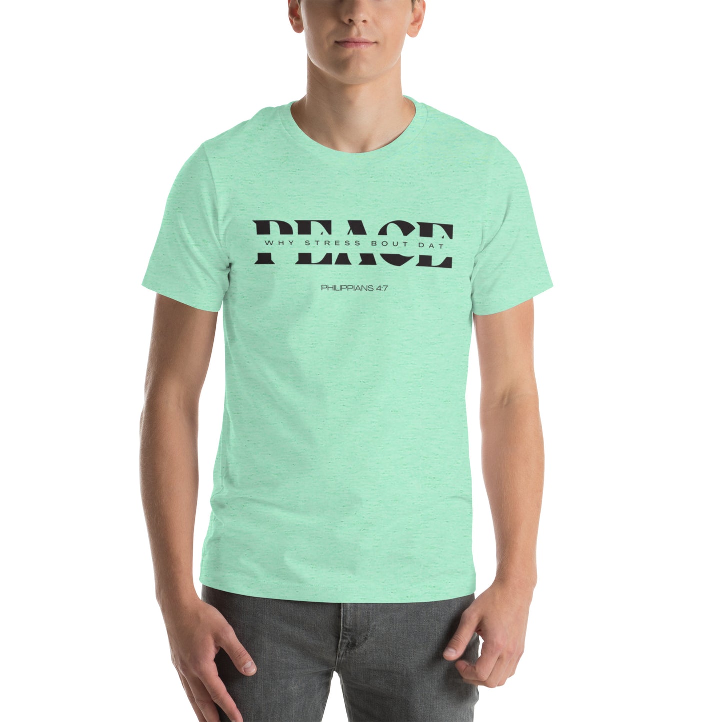 Unisex PEACE t-shirt (Philippians 4:7)