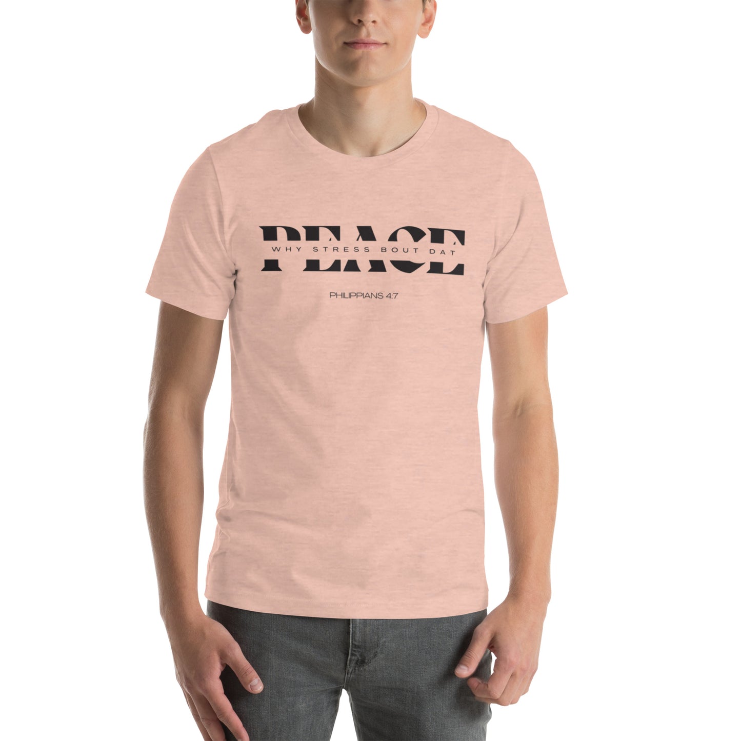 Unisex PEACE t-shirt (Philippians 4:7)