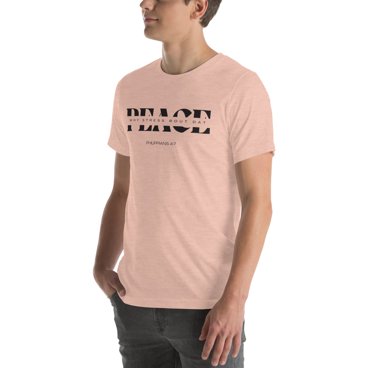 Unisex PEACE t-shirt (Philippians 4:7)