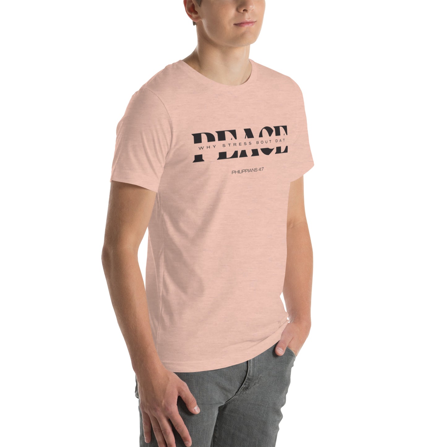 Unisex PEACE t-shirt (Philippians 4:7)