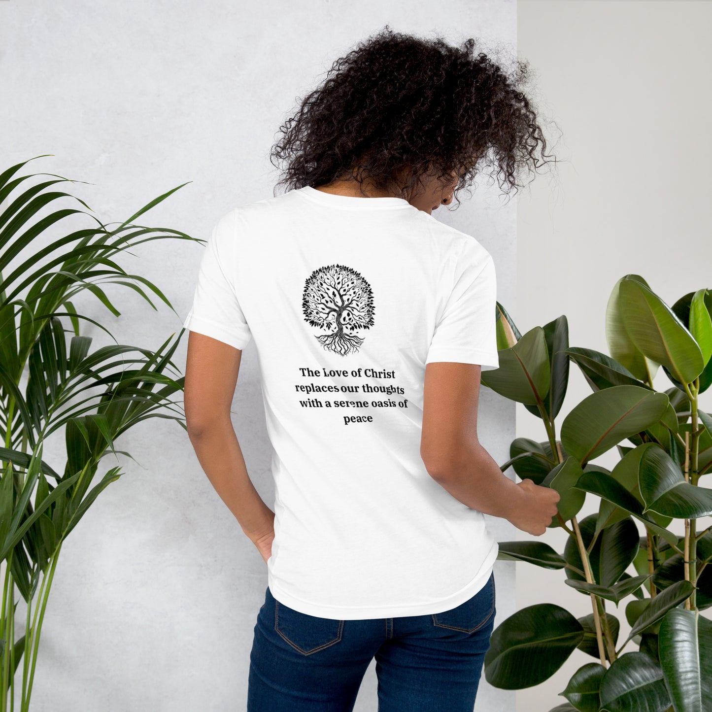 Unisex PEACE t-shirt (Philippians 4:7)