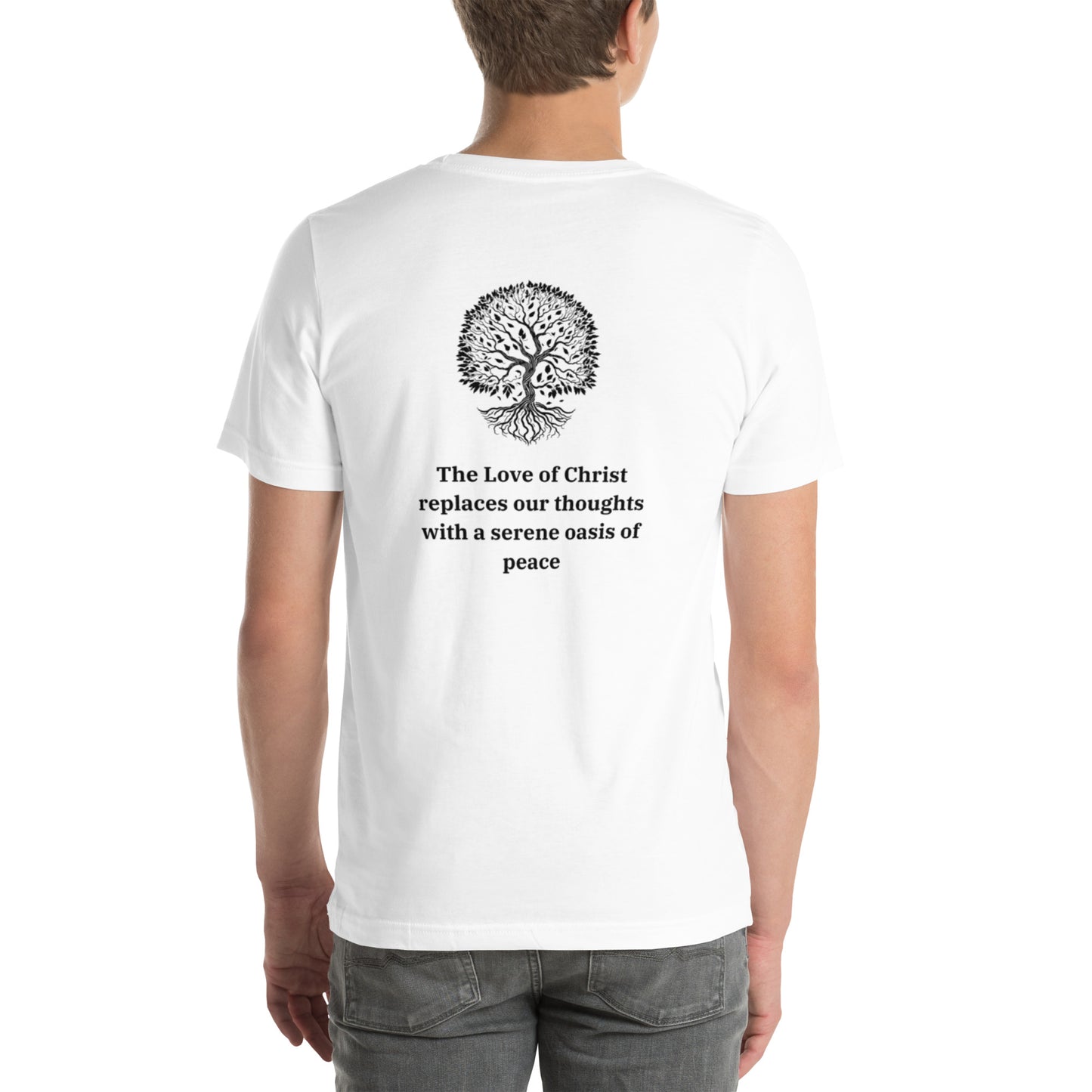 Unisex PEACE t-shirt (Philippians 4:7)