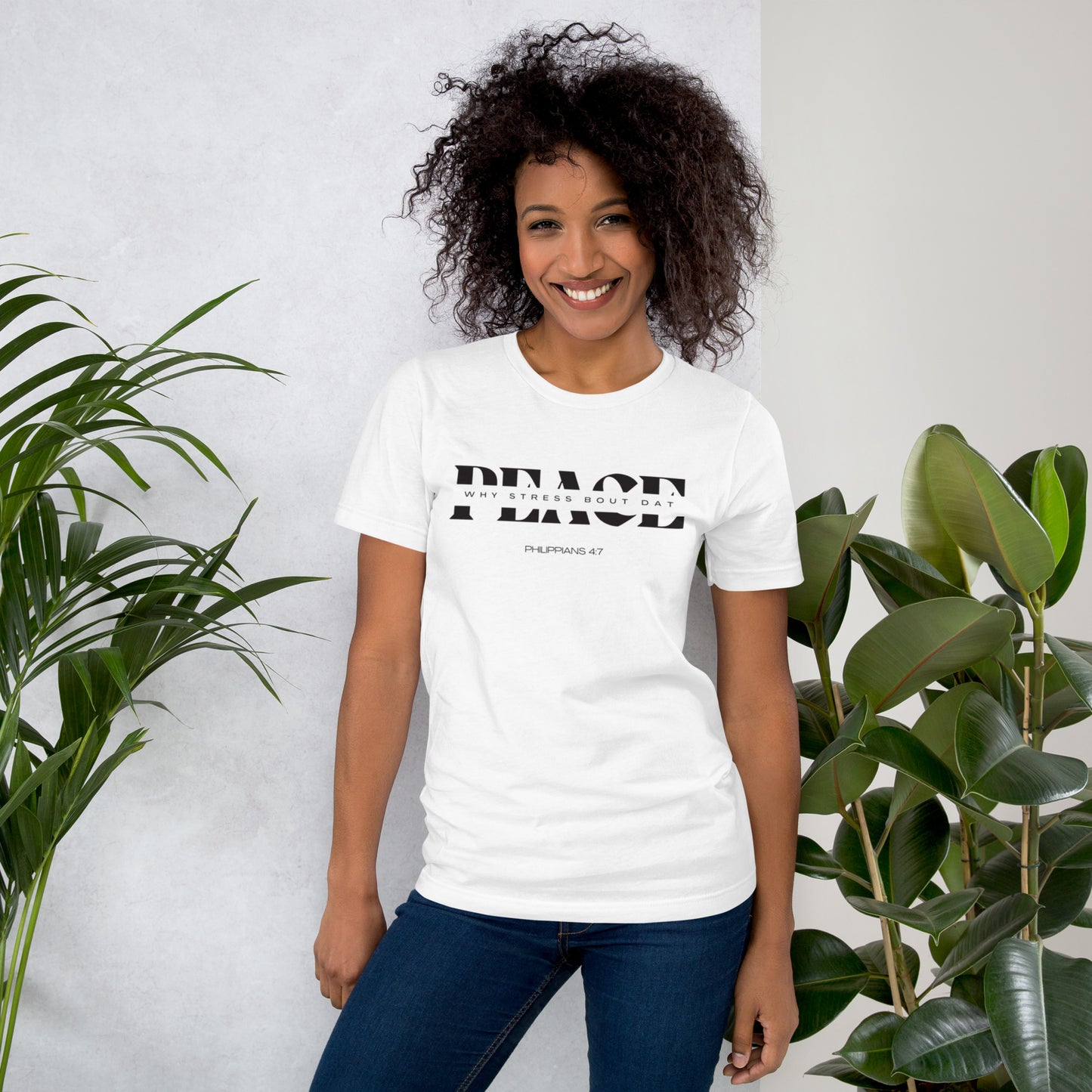 Unisex PEACE t-shirt (Philippians 4:7)