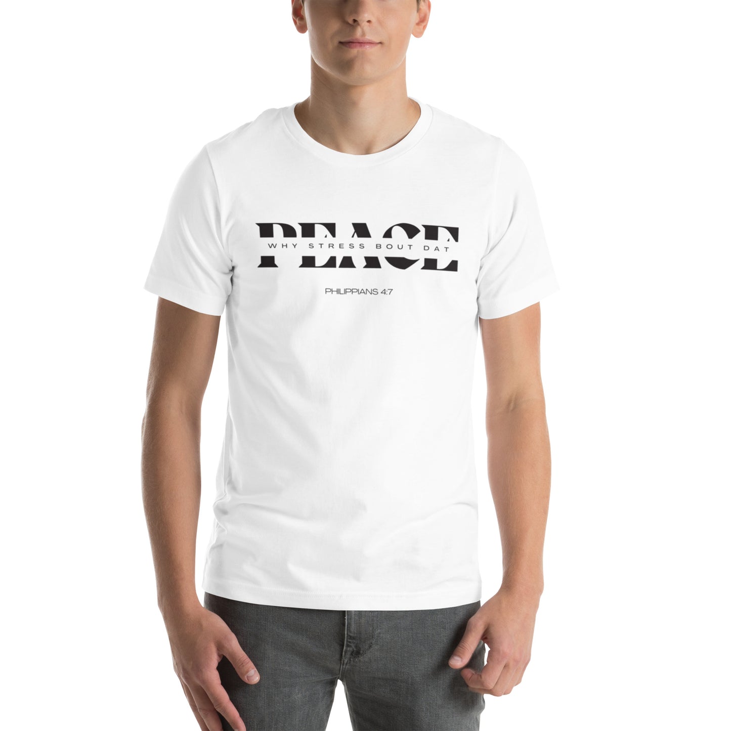 Unisex PEACE t-shirt (Philippians 4:7)